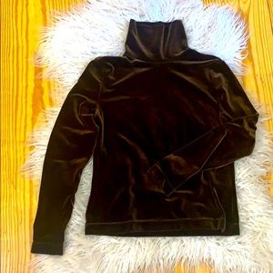 Skea Shimmies Luxurious Velvet Turtleneck